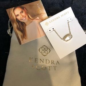 Kendra Scott Elisa Gold Necklace - ivory pearl